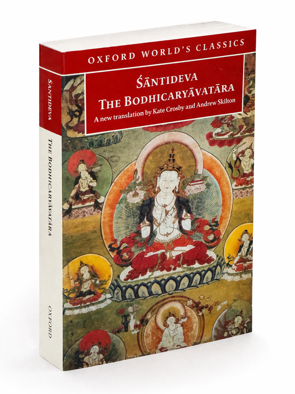 The Bodhicaryavatara Buddhist wisdom book cover