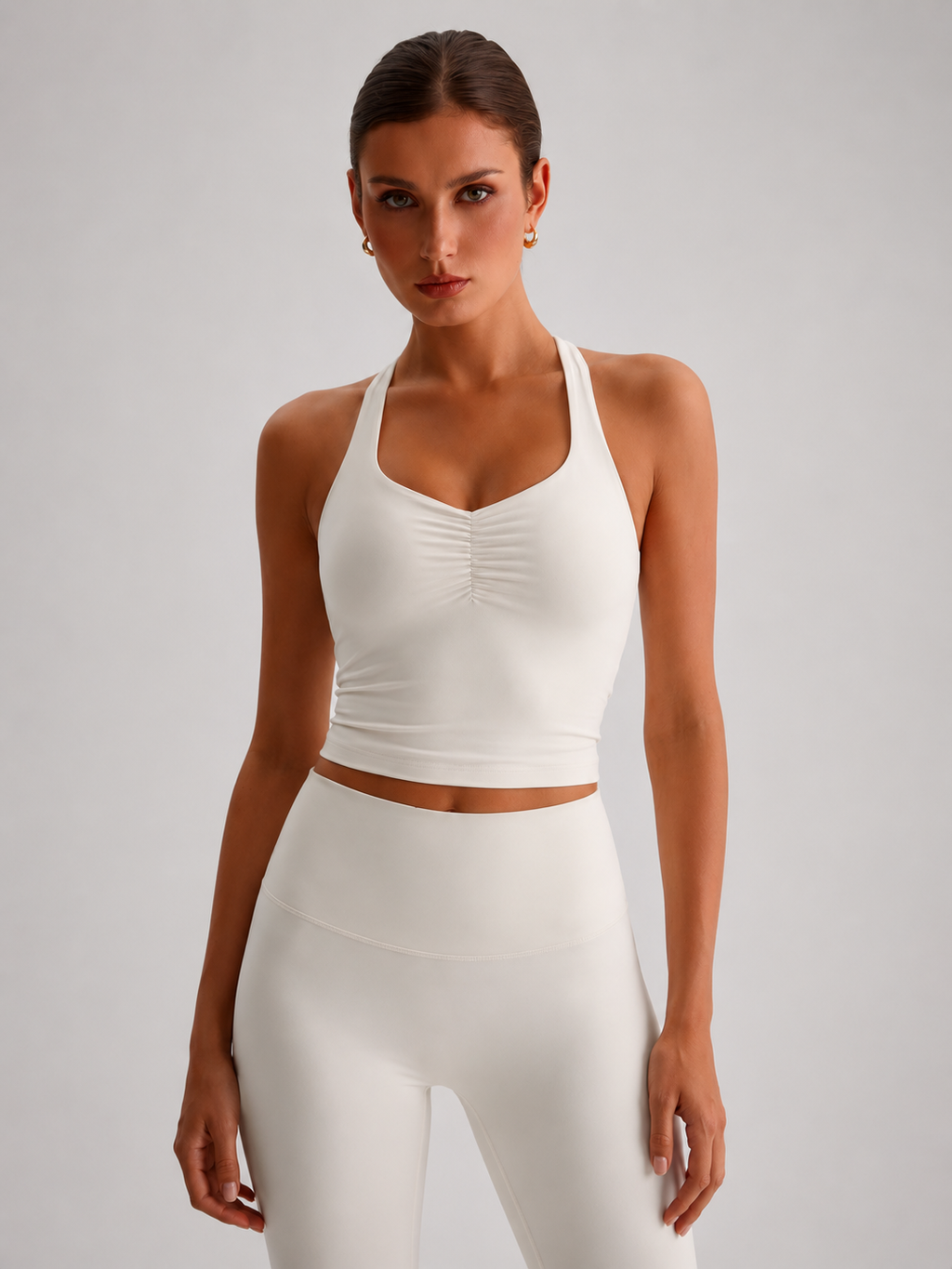 Sports Bra Halter Ivory – Size S