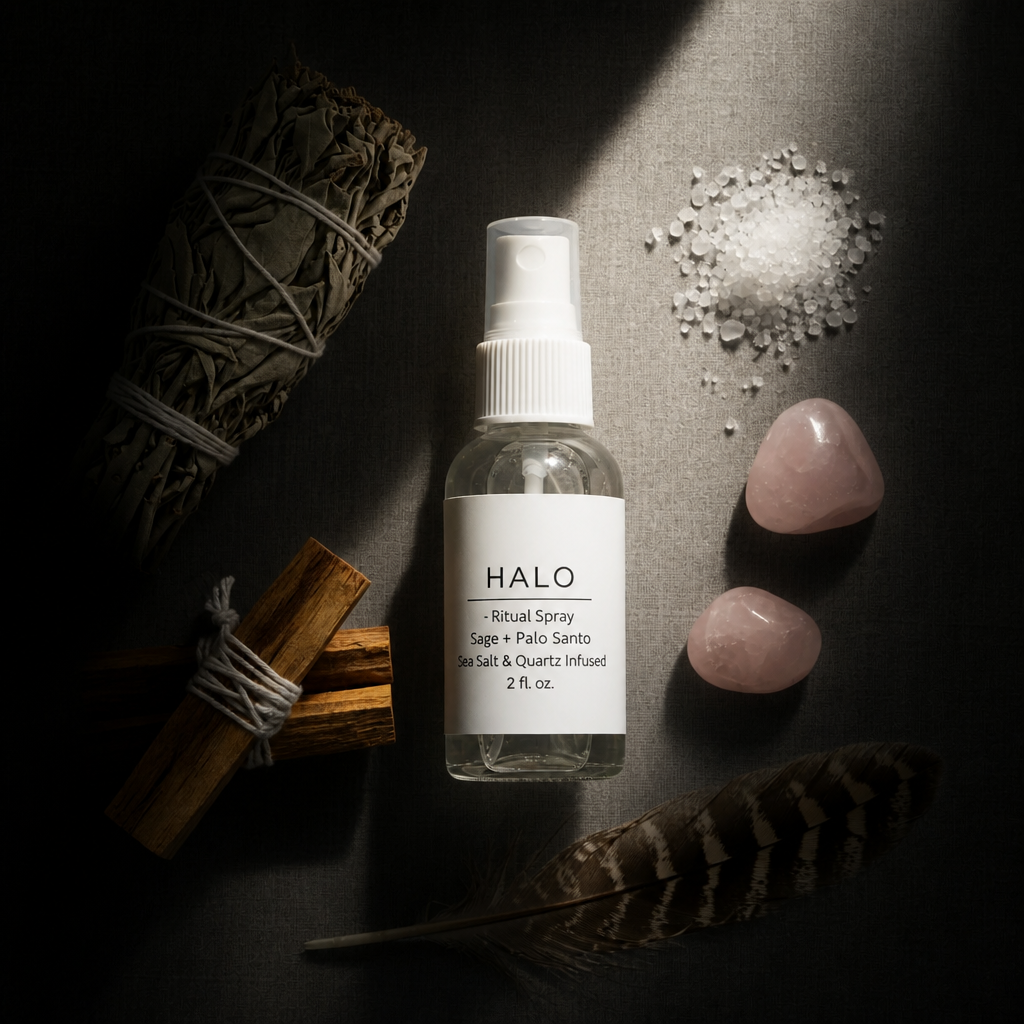 Sage & Palo Santo Ritual Smudge Spray – Cleansing & Purifying Mist | 2 fl oz