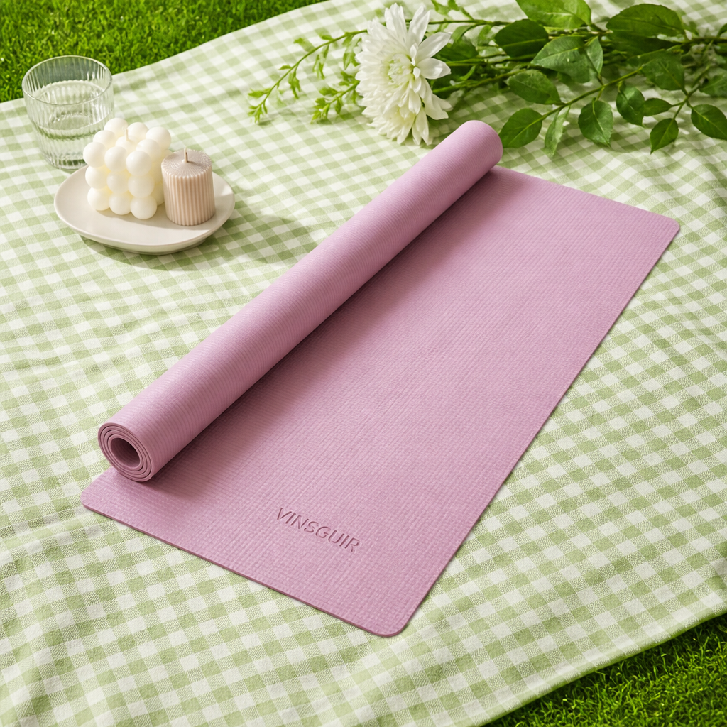 4MM Anti-Slip EVA Yoga Mat – Fitness, Yoga & Pilates