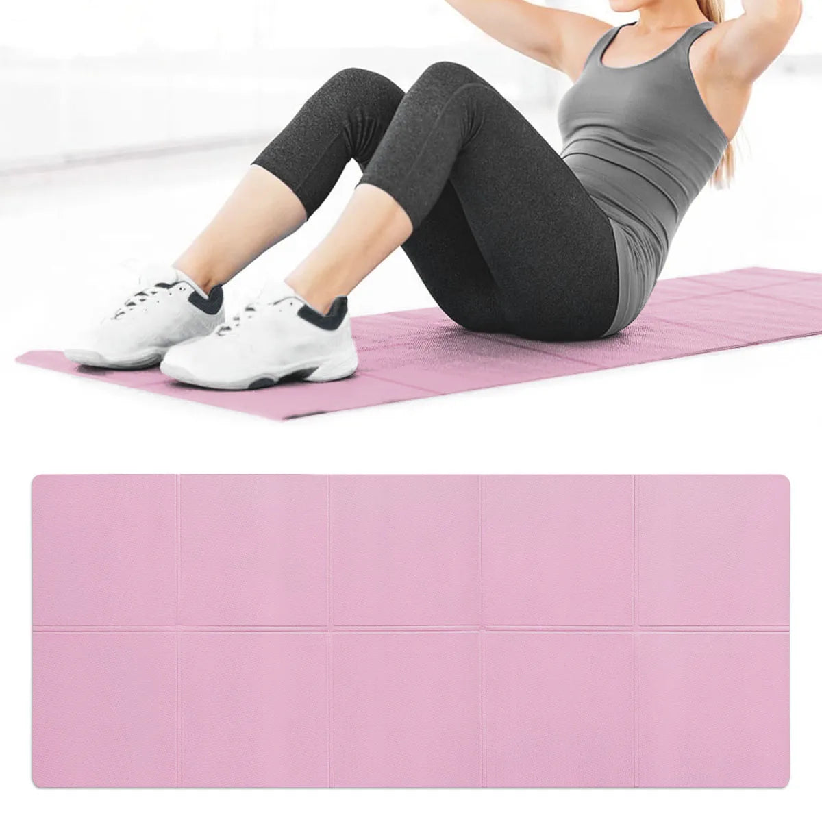 4MM Anti-Slip EVA Yoga Mat – Fitness, Yoga & Pilates