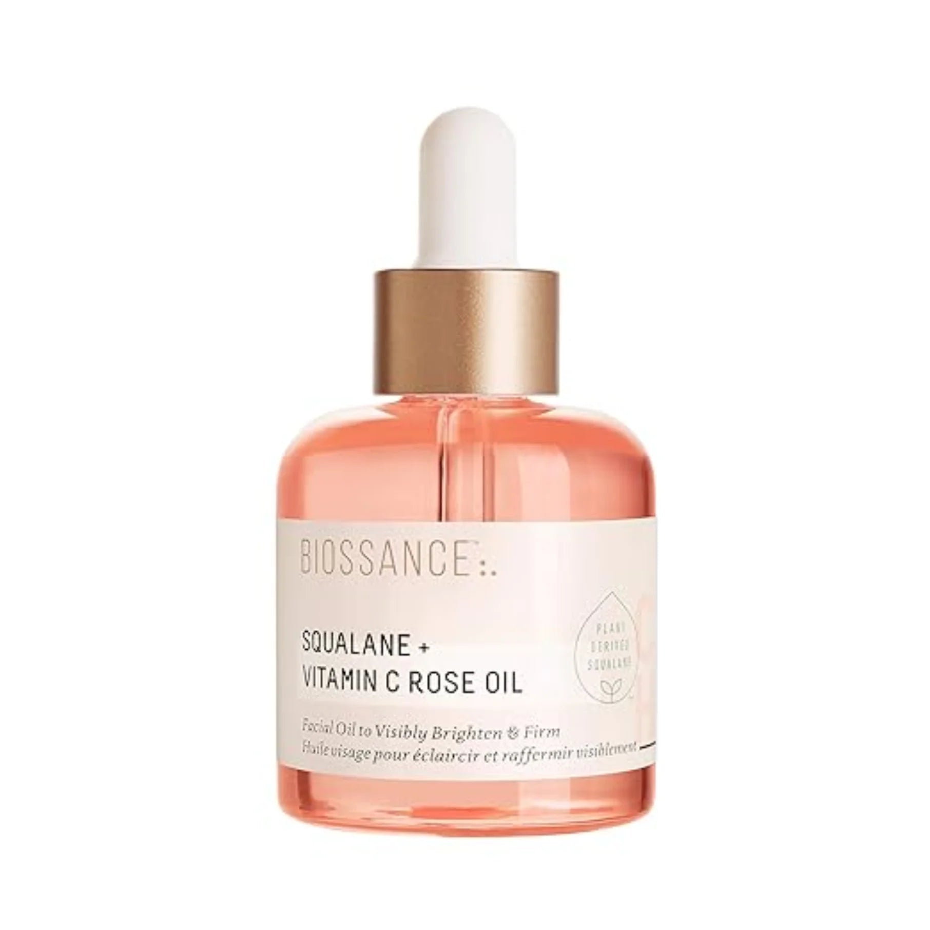 Squalane & Vitamin C Rose Brightening Facial Oil