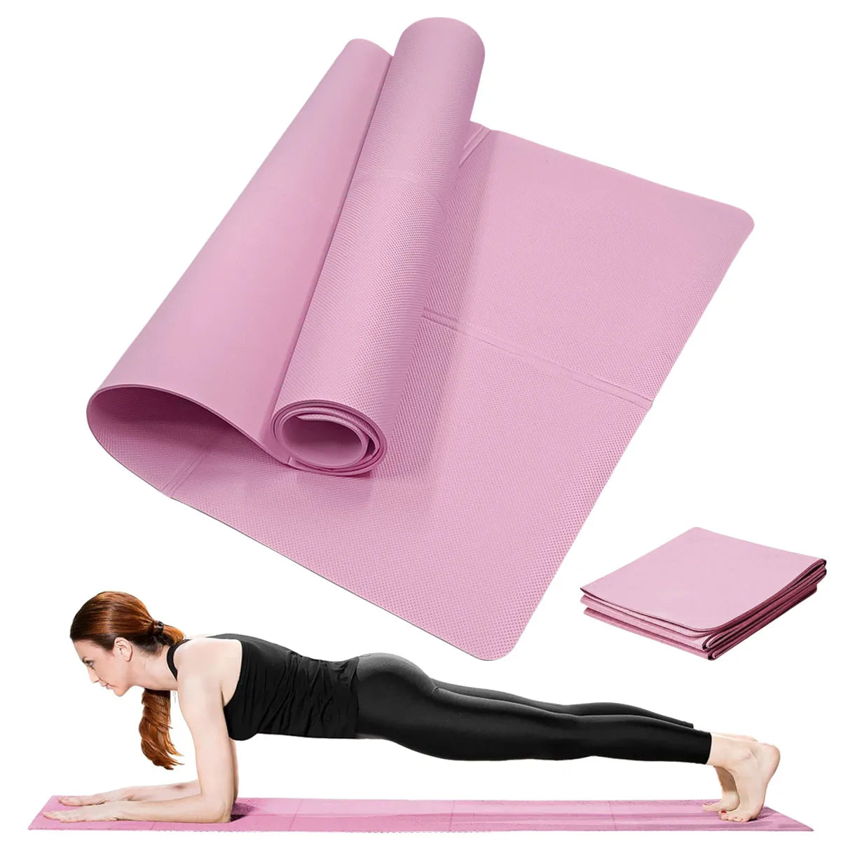 4MM Anti-Slip EVA Yoga Mat – Fitness, Yoga & Pilates