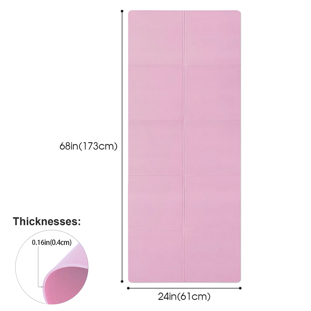 4MM Anti-Slip EVA Yoga Mat – Fitness, Yoga & Pilates