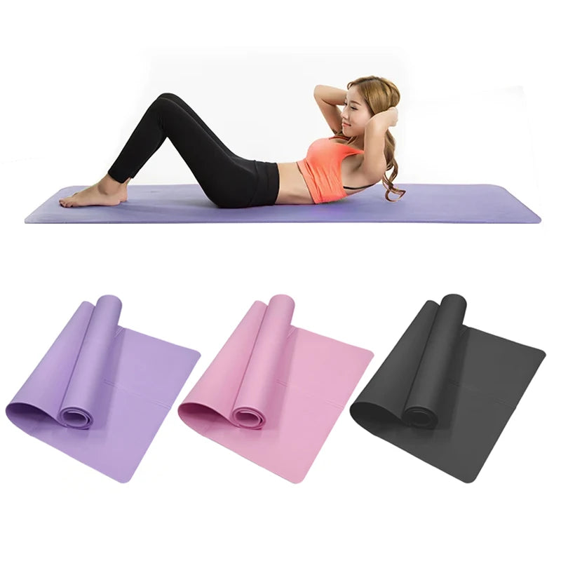 4MM Anti-Slip EVA Yoga Mat – Fitness, Yoga & Pilates
