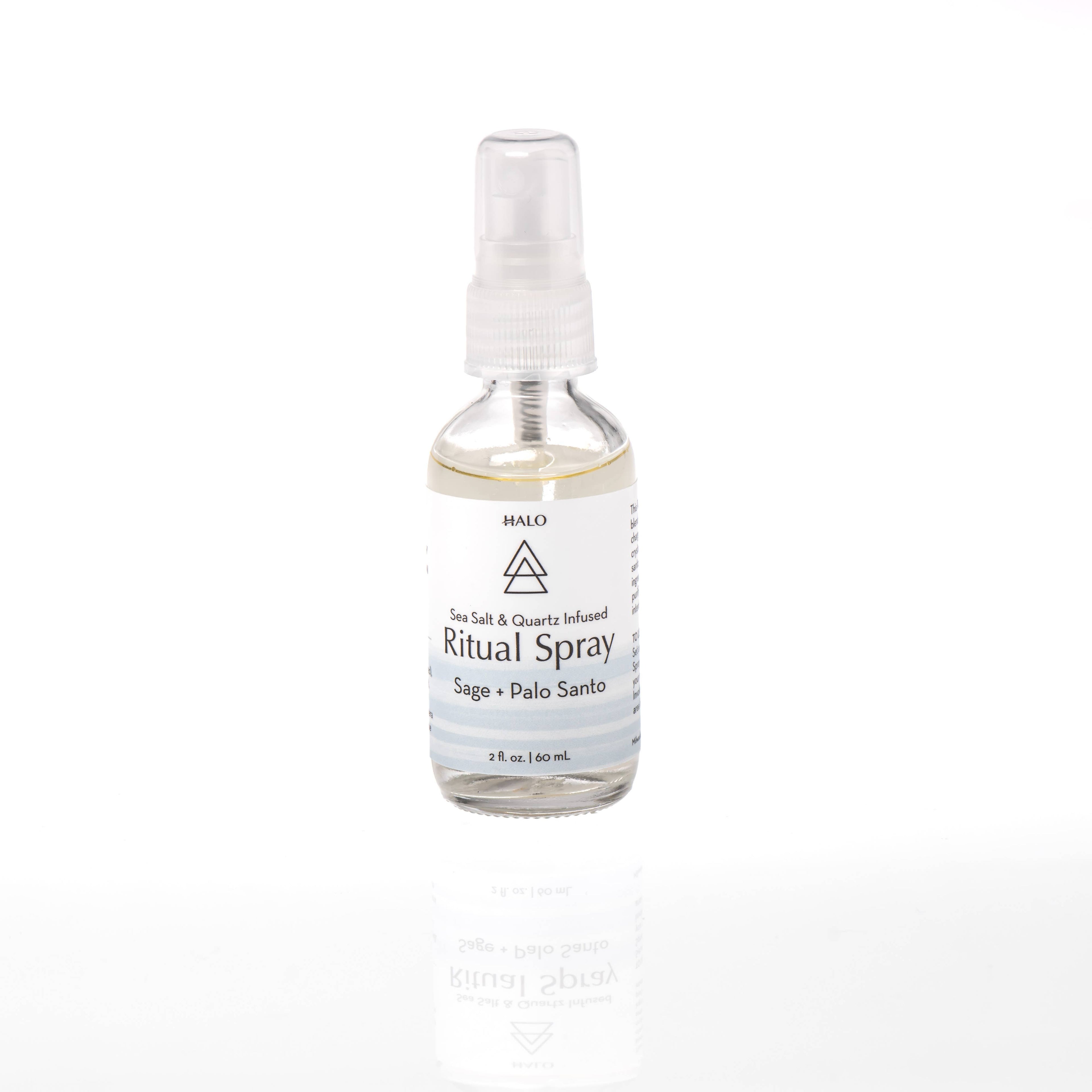 Sage & Palo Santo Ritual Smudge Spray – Cleansing & Purifying Mist | 2 fl oz
