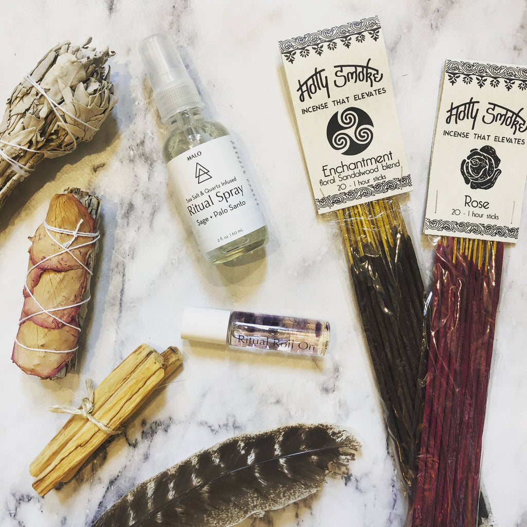 Sage & Palo Santo Ritual Smudge Spray – Cleansing & Purifying Mist | 2 fl oz